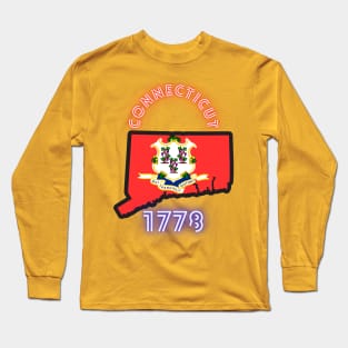 State of Connecticut USA Long Sleeve T-Shirt